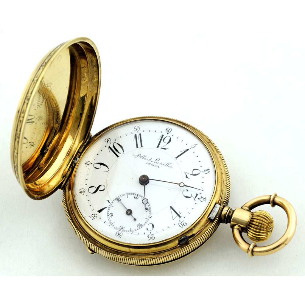 Pocket Watch Auction ALBERT LAVALLEE (GENEVA). Ca. 1860.