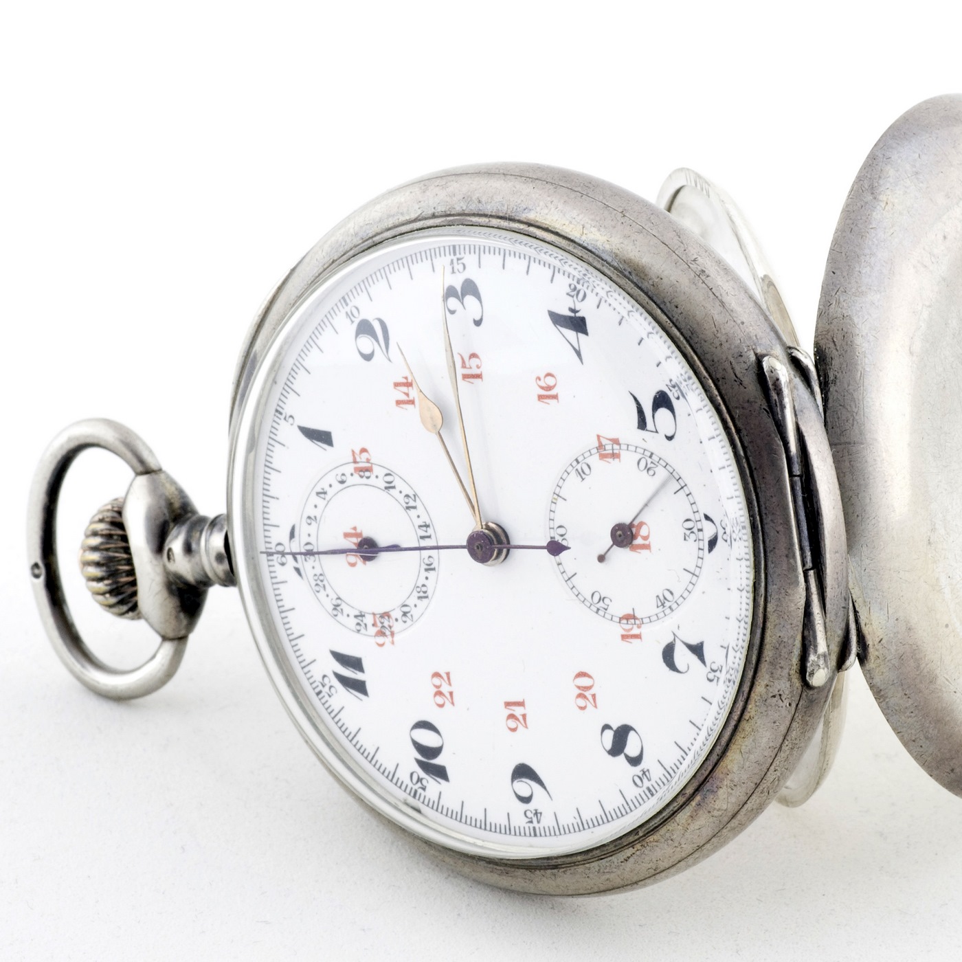 Reloj-Cronómetro Suizo, Lepine y remontoir. Suiza, ca. 1900 Subastas Fígaro