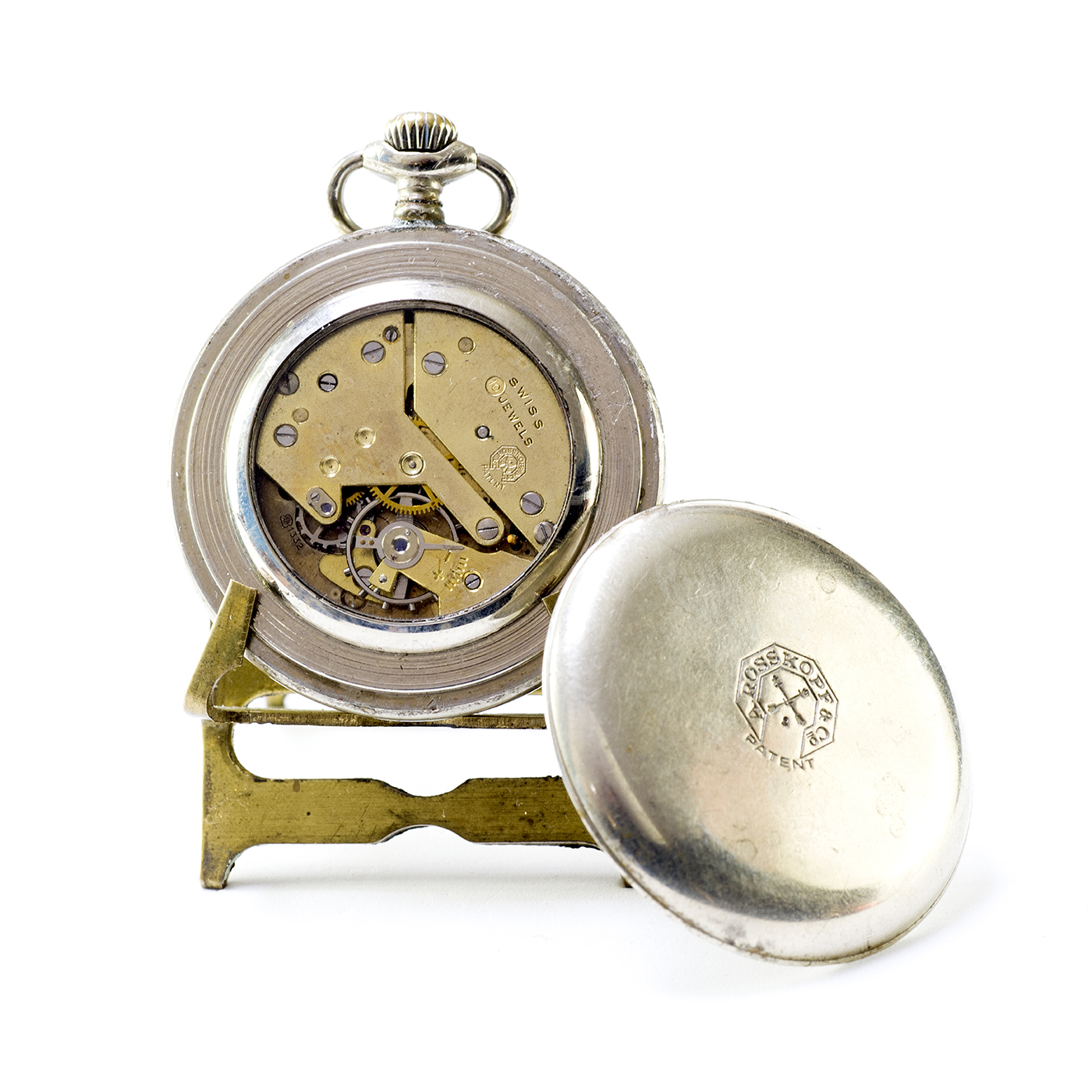 ROSKOPF Co. (Suiza). Reloj bolsillo unisex, y remontoir. Ca. 1895 Fígaro