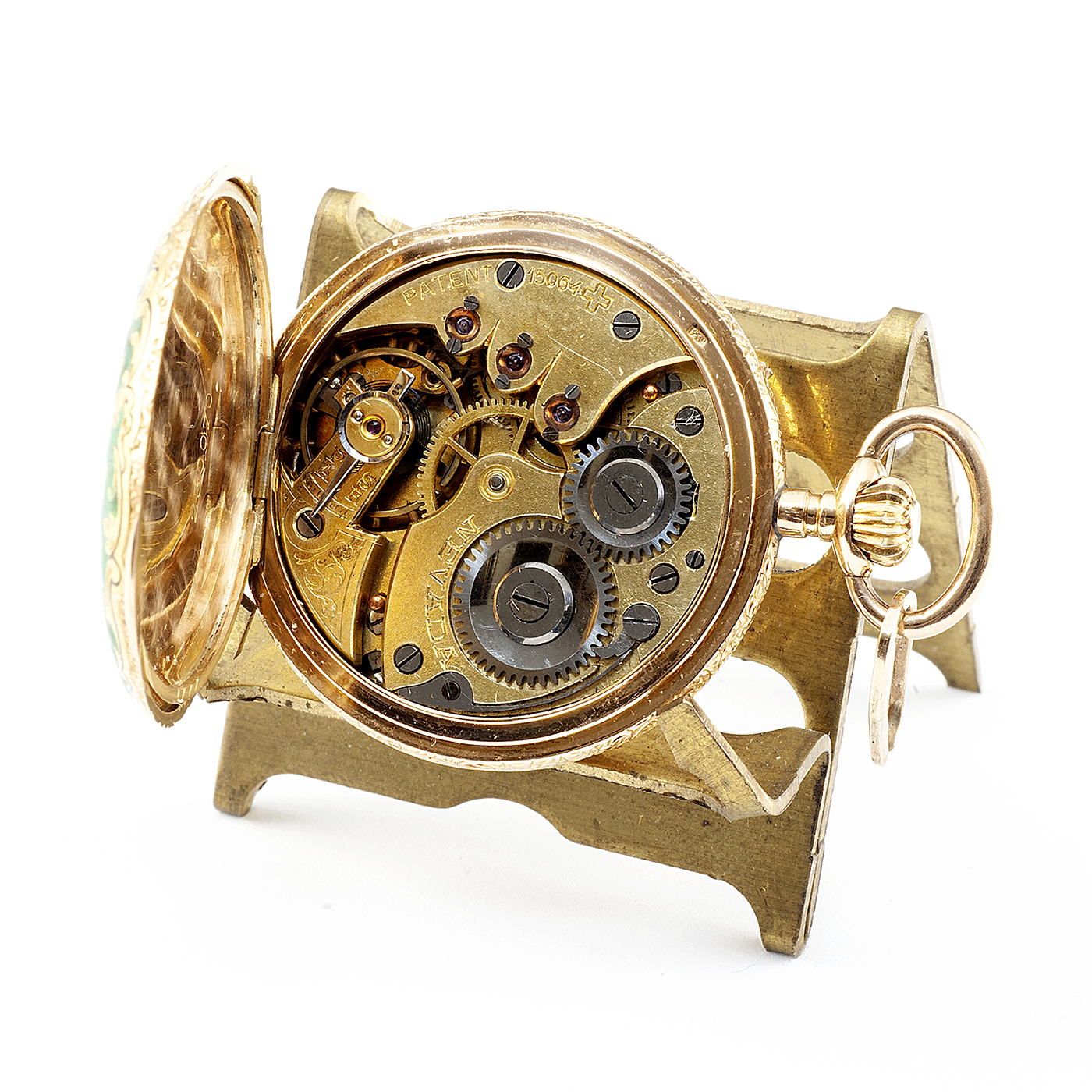 NEVADA. Swiss Hanging Clock. 18k gold. Lepine and remontoir. Ca. 1900  Figaro Auctions