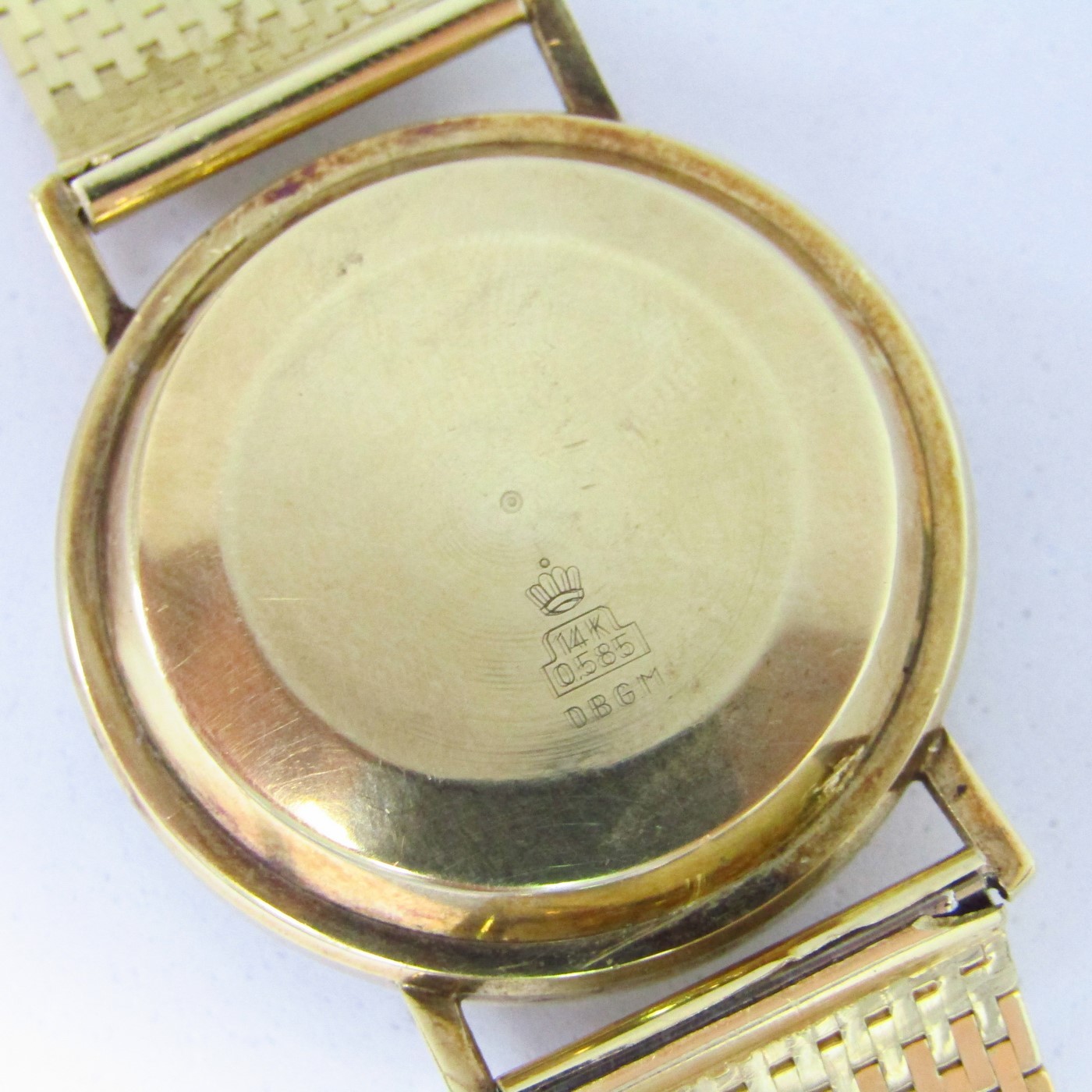 ANKER AUTOMATIC INCABLOC. 14k gold. Men's wristwatch. Germany, ca. 1960 ...