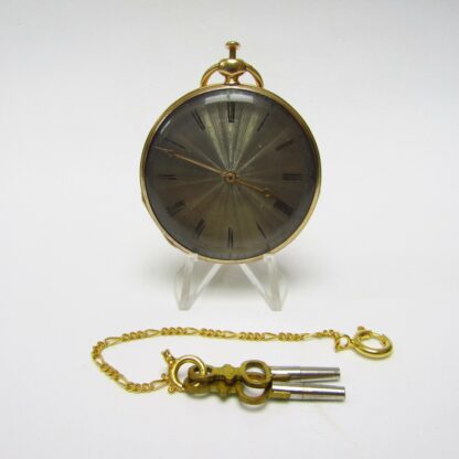 FRERES MELLY. Reloj de Bolsillo, Lepine, Repetición de Horas y cuartos. Oro 18k. Suiza, ca. 1850.