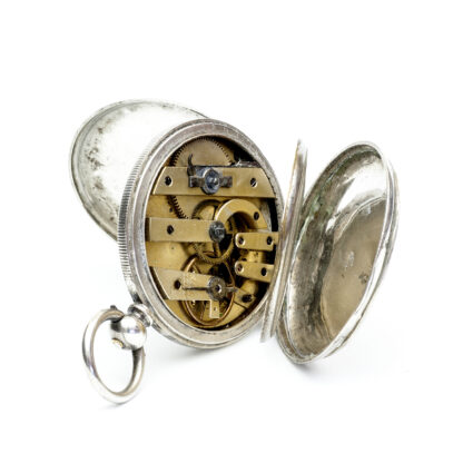 TOBIAS. Reloj suizo de bolsillo, saboneta. Plata. Suiza, ca. 1890.