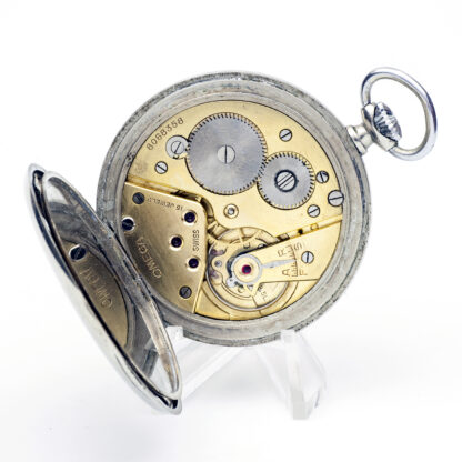 OMEGA. Reloj Erótico de Bolsillo. AUTOMATÓN. Lepine y Remontoir. Suiza, 1935.