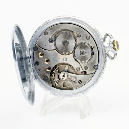 Reloj Suizo Erótico de Bolsillo. AUTOMATÓN. Lepine y Remontoir. Suiza, ca. 1940.