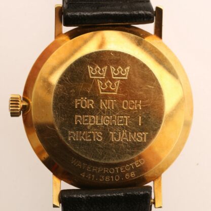 CERTINA. Modelo New Art. Reloj de pulsera para caballero. Oro 18k. Suiza, ca. 1975