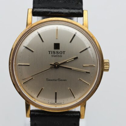 TISSOT. Modelo SeastarSeven. Reloj de pulsera para caballero. Oro 18k. Suiza, ca. 1972