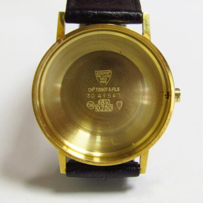 TISSOT. Modelo SeastarSeven. Reloj de pulsera para caballero. Oro 18k. Suiza, ca. 1972